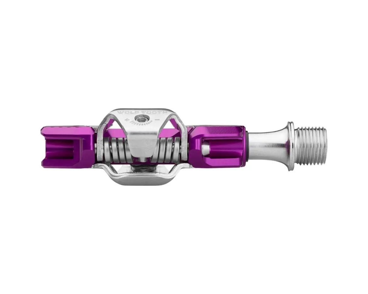 Wolf Tooth Components CTRL Trail Clipless Pedals (Ultraviolet Purple) (Shimano SPD)