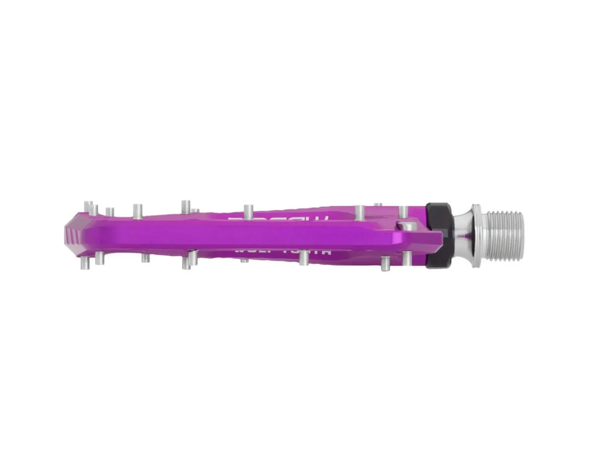 Wolf Tooth Components Ripsaw Platform Pedals (Purple)