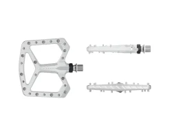 Wolf Tooth Components Ripsaw Platform Pedals (Silver)