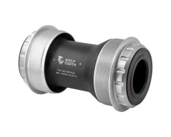 Wolf Tooth Components T47 External Bottom Bracket (Raw Silver) (24mm | Shimano) (68/73mm)