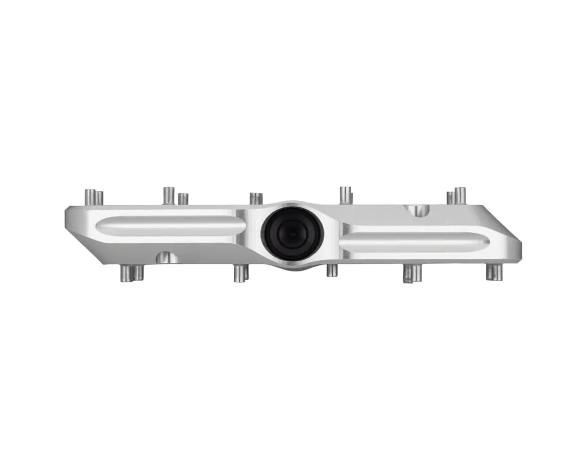 Wolf Tooth Components Waveform Platform Pedals (Raw Silver) (L)
