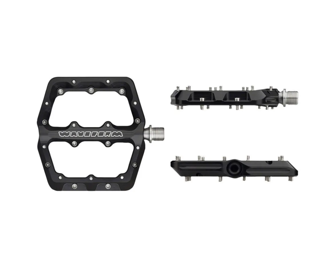 Wolf Tooth Components Waveform Platform Pedals (Black) (S)