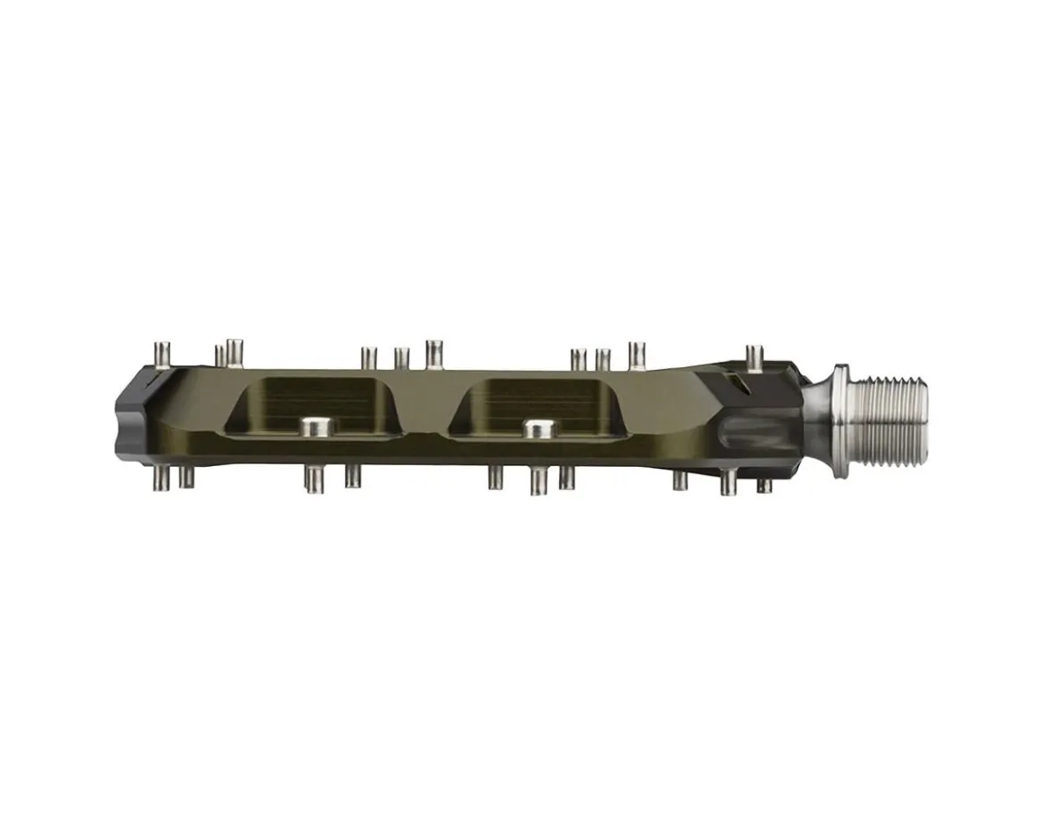 Wolf Tooth Components Waveform Platform Pedals (Olive) (S)