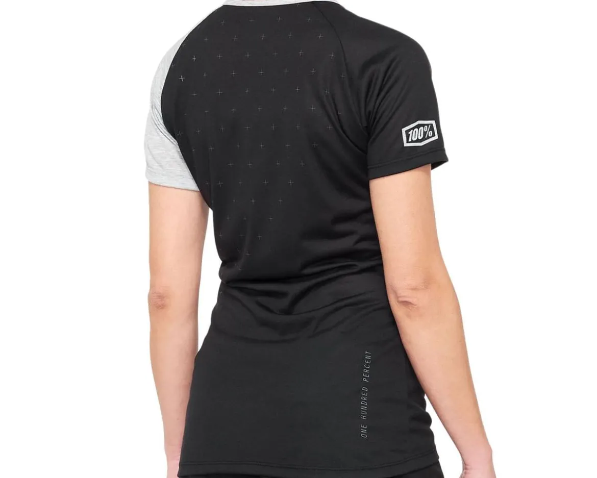 100% Women's Airmatic Jersey (Black) (S)