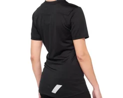 100% Women's Ridecamp Jersey (Black/Grey) (XL)