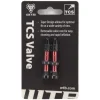 WTB Aluminum TCS Tubeless Valves (Red) (Pair) (34mm)