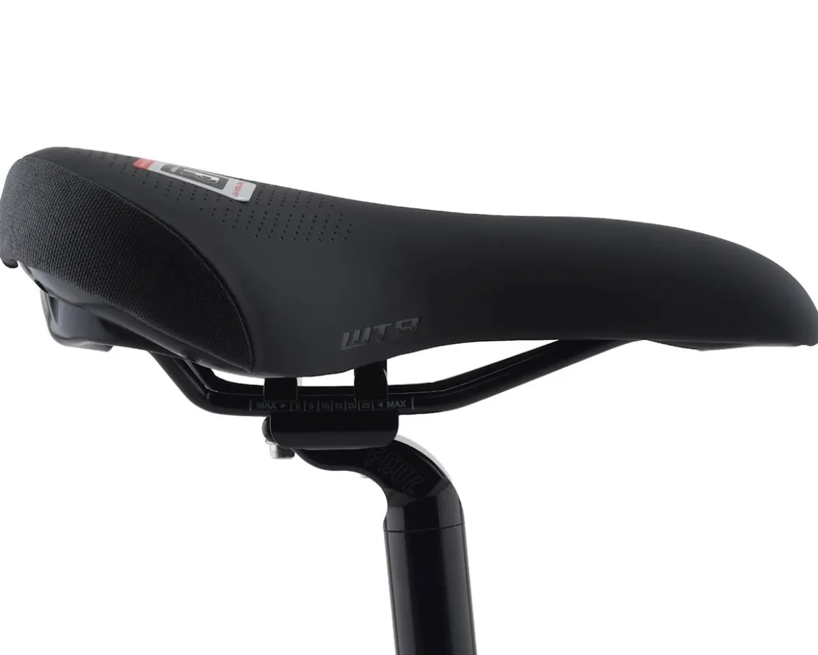 WTB Comfort Saddle (Black) (Steel Rails) (Wide) (174mm)