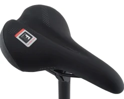 WTB Comfort Saddle (Black) (Steel Rails) (Wide) (174mm)