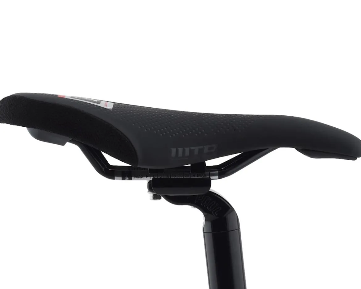 WTB Deva Saddle (Black) (Chromoly Rails) (Medium) (145mm)