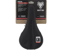 WTB Deva Saddle (Black) (Steel Rails) (Medium) (145mm)