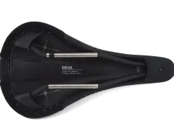 WTB Deva Saddle (Black) (Titanium Rails) (Medium) (145mm)