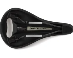 WTB Devo PickUp Saddle (Black) (Chromoly Rails) (M) (142mm)