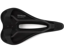 WTB Gravelier Saddle (Black) (Carbon Rails) (140mm)