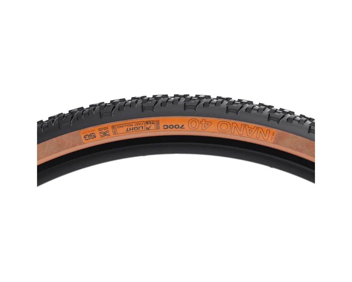 WTB Nano 700 Tubeless Gravel Tire (Tan Wall) (700c) (40mm) (Light/Fast w/SG) (Dual DNA)