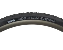 WTB Nano 700 Tubeless Gravel Tire (Black) (700c) (40mm) (Light/Fast) (Dual DNA)
