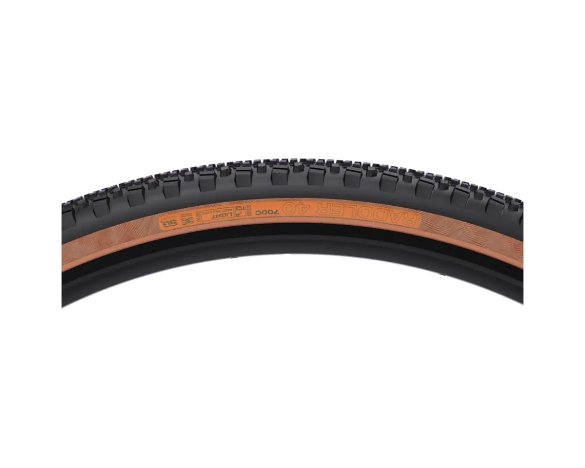 WTB Raddler Dual DNA TCS Tubeless Gravel Tire (Tan Wall) (700c) (40mm) (w/SG2) (Light/Fast Rolling)