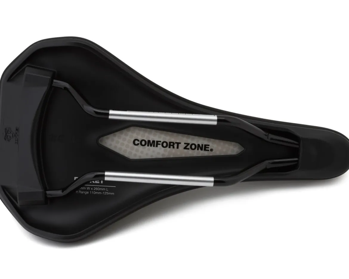 WTB Rocket Fusion Form Saddle (Black) (Stainless Steel) (Medium) (145mm)