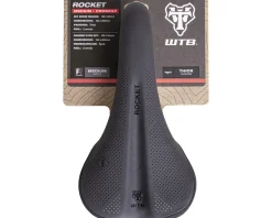 WTB Rocket Saddle (Black) (Chromoly Rails) (Wide) (150mm)