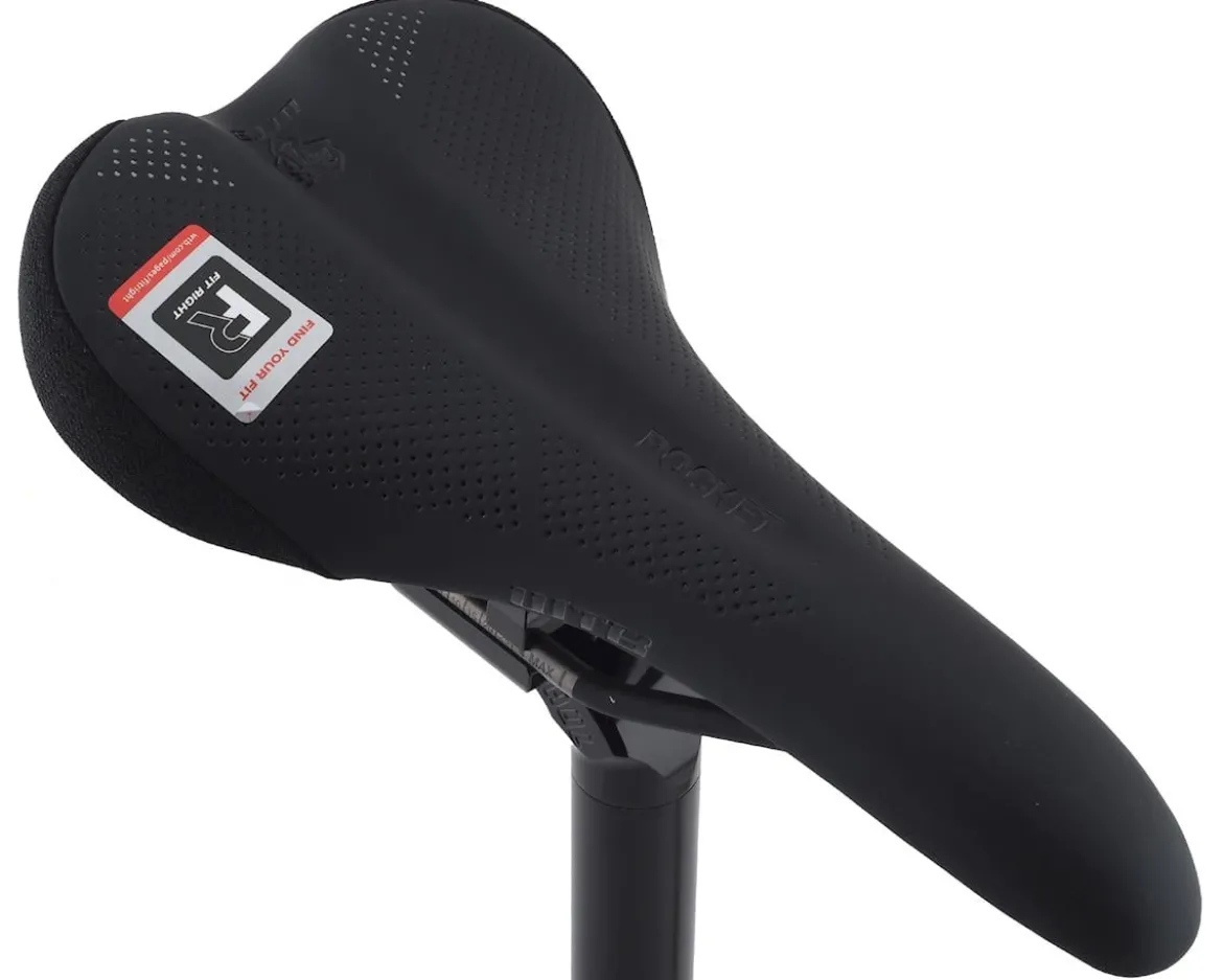 WTB Rocket Saddle (Black) (Titanium Rails) (Medium) (142mm)
