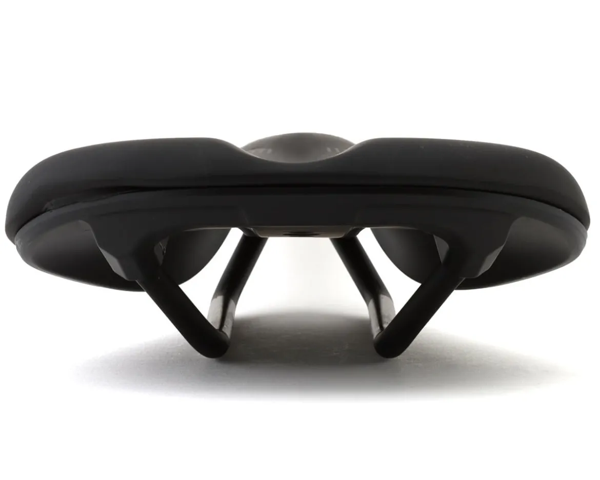 WTB Silverado 265 Fusion Form Saddle (Black) (Titanium Rails) (Medium) (142mm)