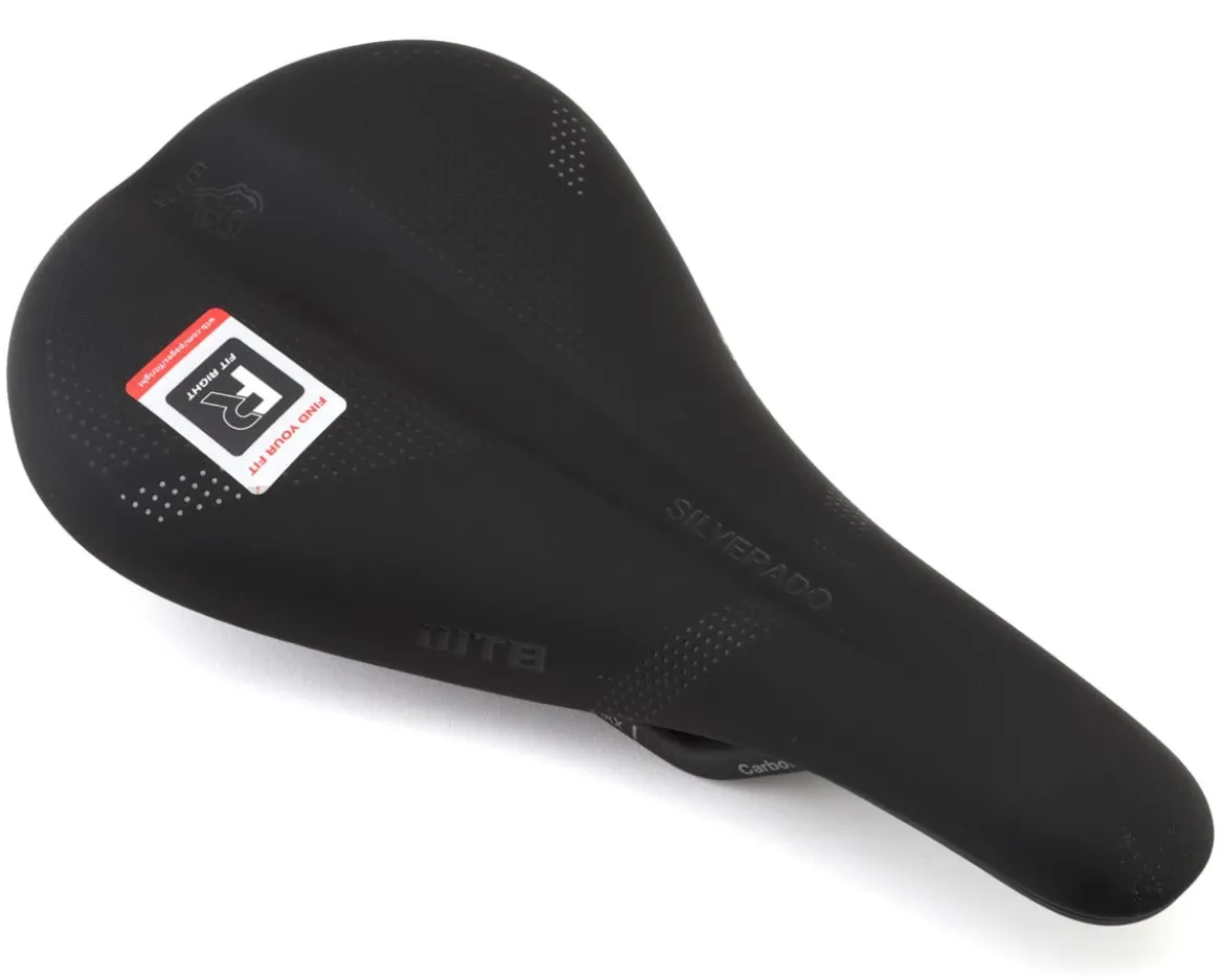 WTB Silverado 265 Fusion Form Saddle (Black) (Carbon Rails) (Medium) (142mm)