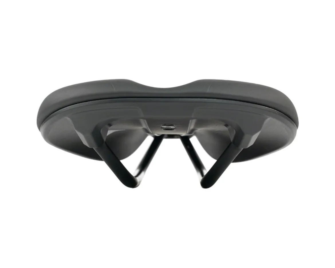 WTB Silverado 265 Fusion Form Saddle (Black) (Steel Rails) (Medium) (142mm)