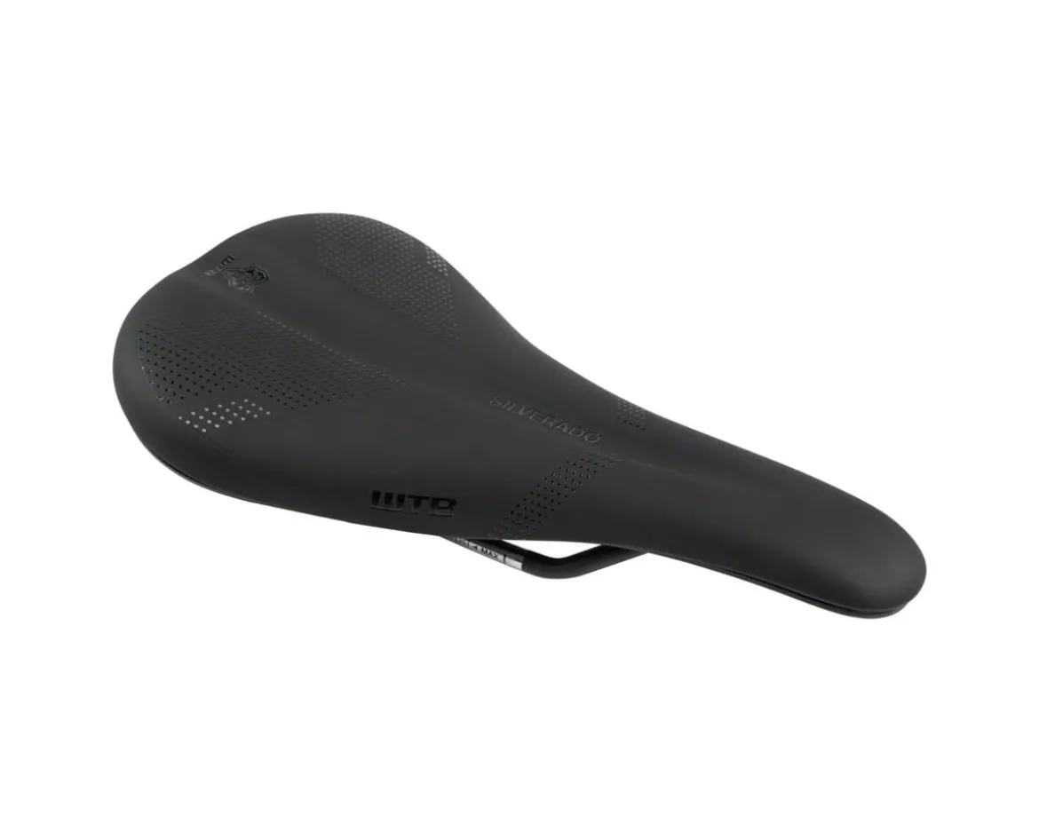WTB Silverado 265 Fusion Form Saddle (Black) (Steel Rails) (Medium) (142mm)