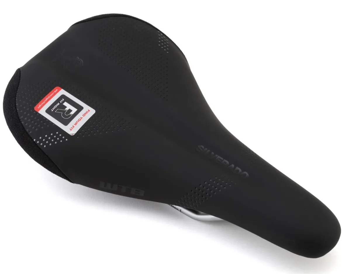 WTB Silverado 265 Saddle (Black) (Chromoly Rails) (Medium) (142mm)