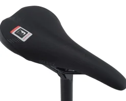 WTB Silverado Saddle (Black) (Steel Rails) (Medium) (142mm)