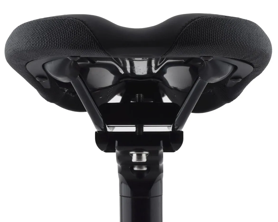 WTB Silverado Saddle (Black) (Steel Rails) (Medium) (142mm)