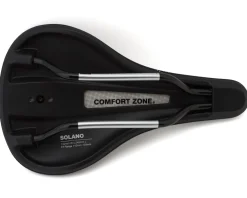 WTB Solano Fusion Form Saddle (Black) (Cromoly Rails) (Medium) (142mm)