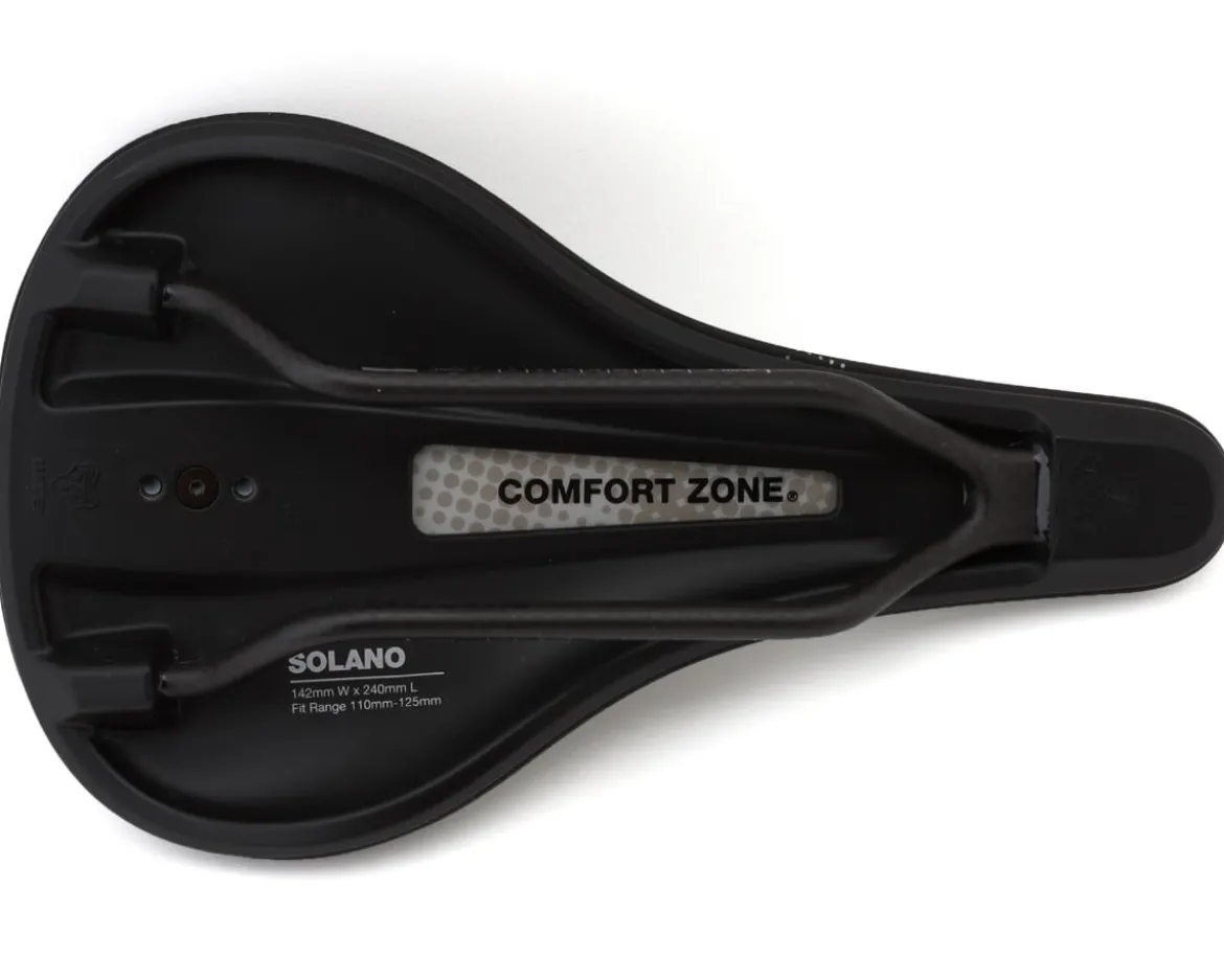 WTB Solano Fusion Form Saddle (Black) (Carbon Fiber Rails) (Medium) (142mm)