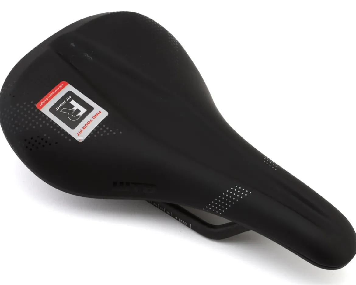 WTB Solano Fusion Form Saddle (Black) (Carbon Fiber Rails) (Medium) (142mm)