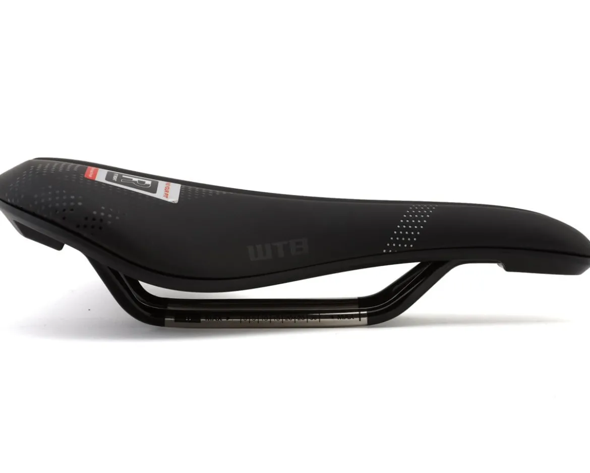 WTB Solano Fusion Form Saddle (Black) (Titanium Rails) (Medium) (142mm)