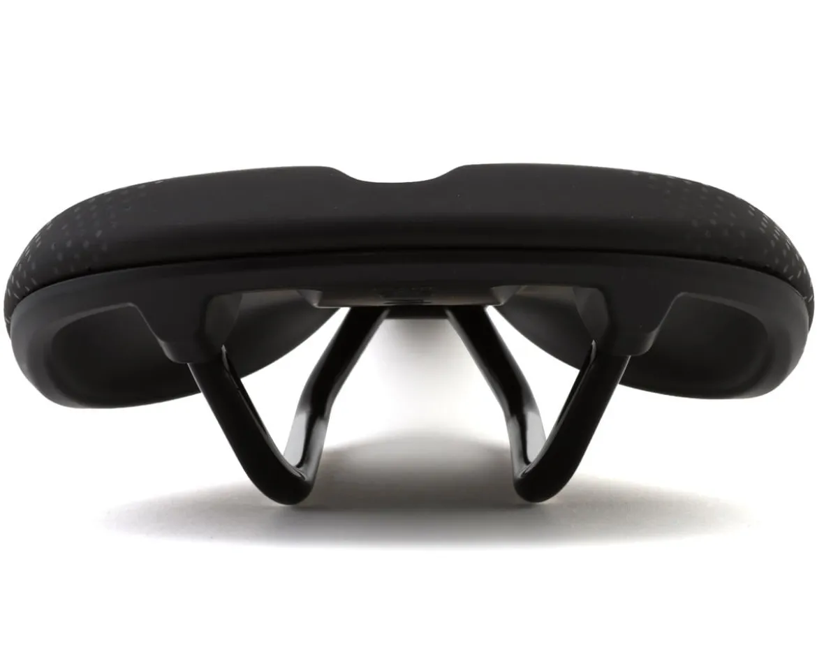 WTB Solano Fusion Form Saddle (Black) (Titanium Rails) (Medium) (142mm)