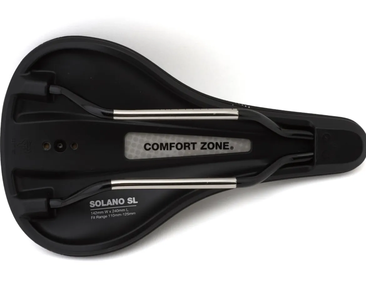 WTB Solano SL Fusion Form Saddle (Black) (Titanium Rails) (Medium) (142mm)