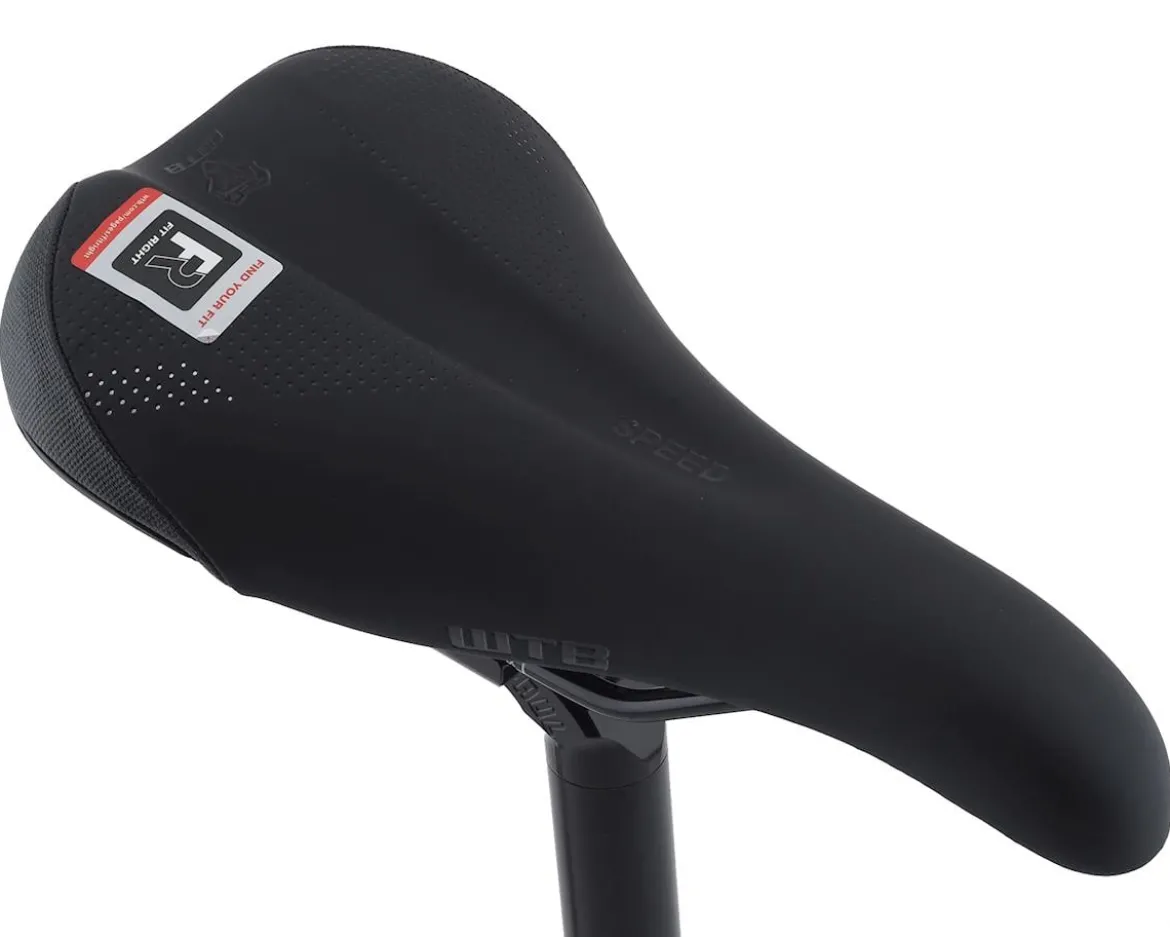 WTB Speed Saddle (Black) (Steel Rails) (Medium) (145mm)