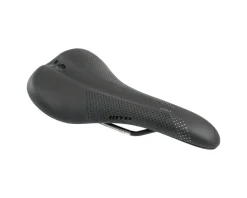 WTB Volt Fusion Form Saddle (Black) (Stainless Steel Rails) (Medium) (142mm)