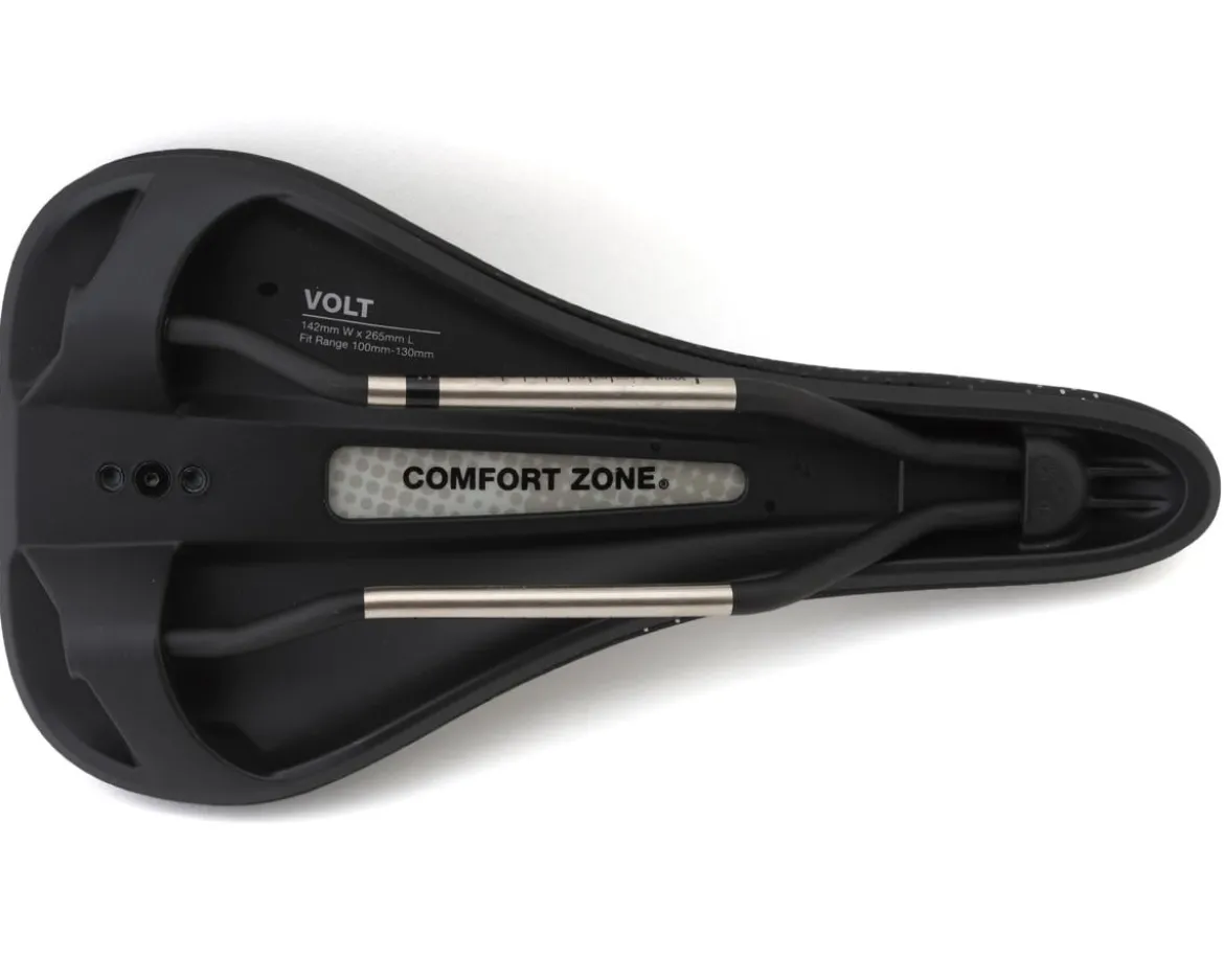 WTB Volt Fusion Form Saddle (Black) (Titanium Rails) (Medium) (142mm)