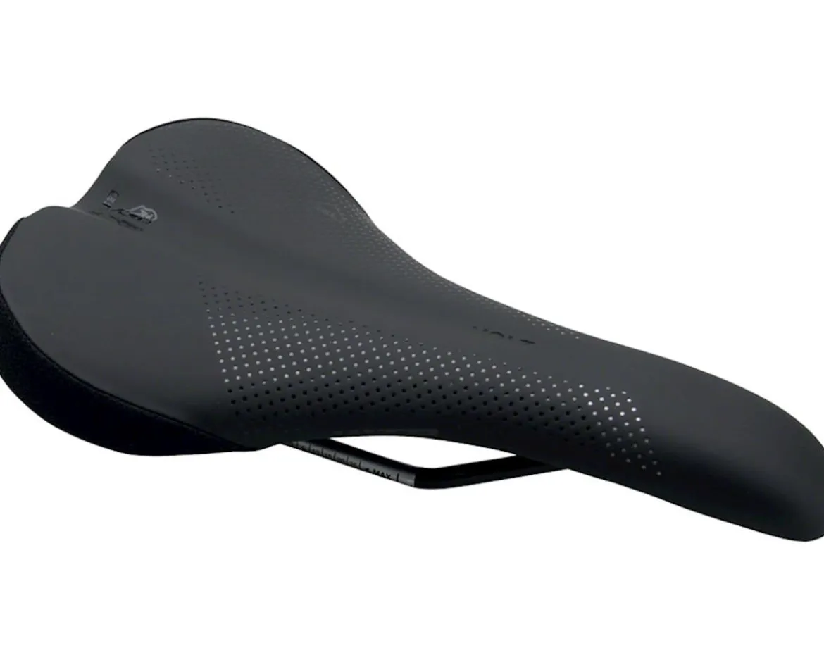 WTB Volt Saddle (Black) (Steel Rails) (Narrow) (135mm)