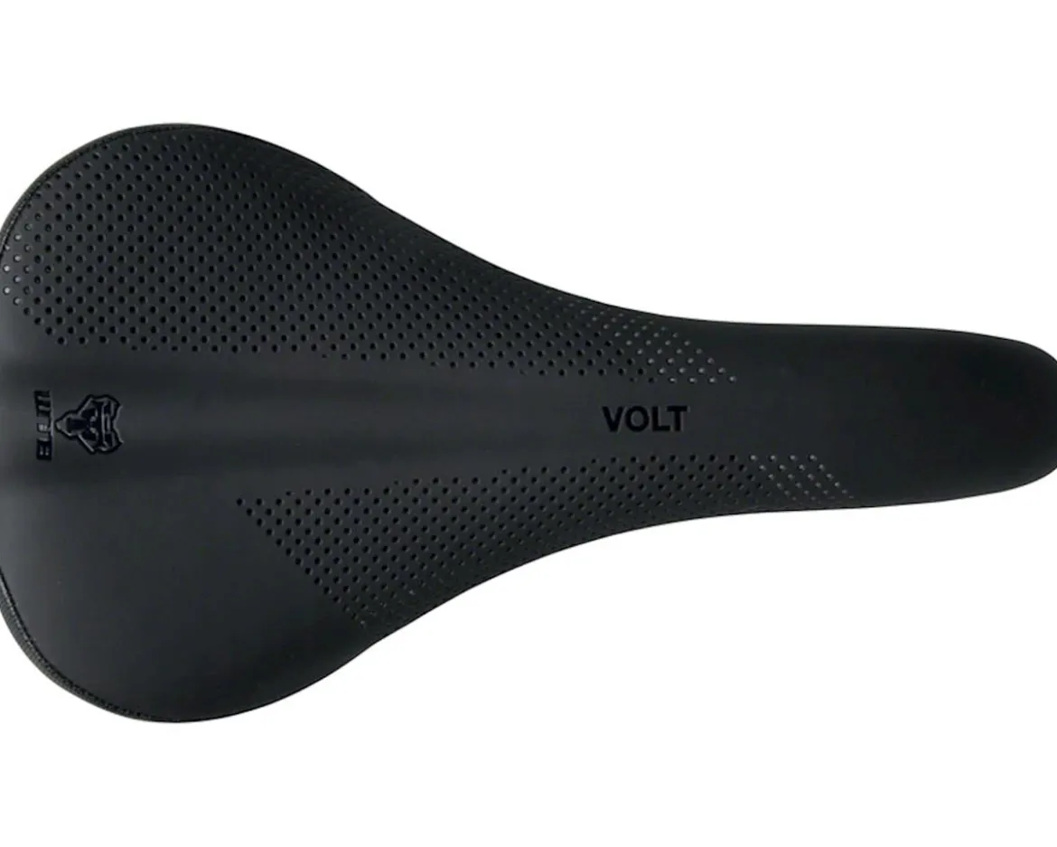 WTB Volt Saddle (Black) (Steel Rails) (Narrow) (135mm)