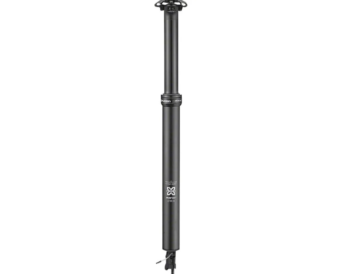 X-Fusion Shox Manic Dropper Seatpost (Black) (30.9mm) (361mm) (125mm)