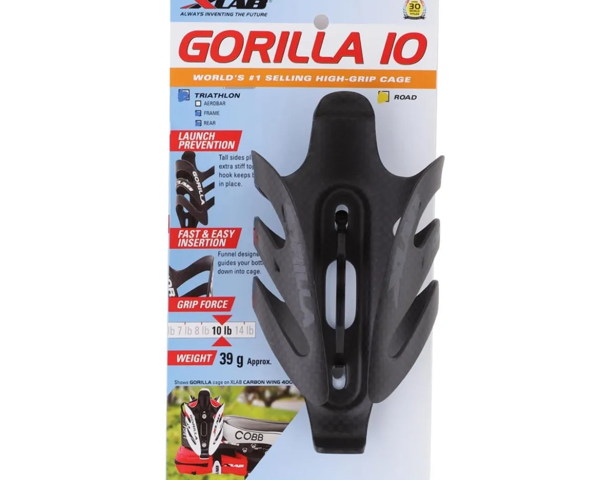 XLAB Gorilla HG Water Bottle Cage (Matte Black)