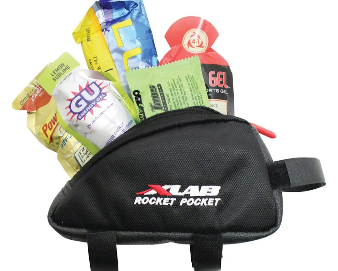 XLAB Rocket Pocket Top Tube Bag (Black) (0.36L)