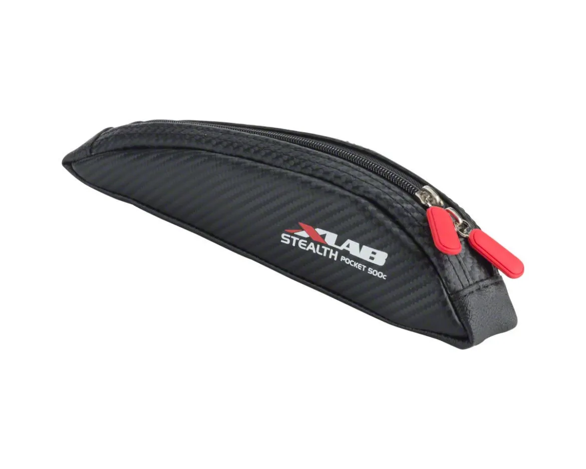 XLAB Stealth Pocket 500c Top Tube Bag (Carbon) (0.38L) (Requires Bosses)