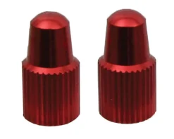 Yokozuna Alloy Presta Valve Caps (Red) (2)