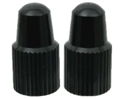 Yokozuna Alloy Presta Valve Caps (Black) (2)