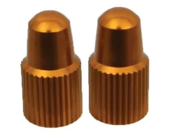 Yokozuna Alloy Presta Valve Caps (Gold) (2)