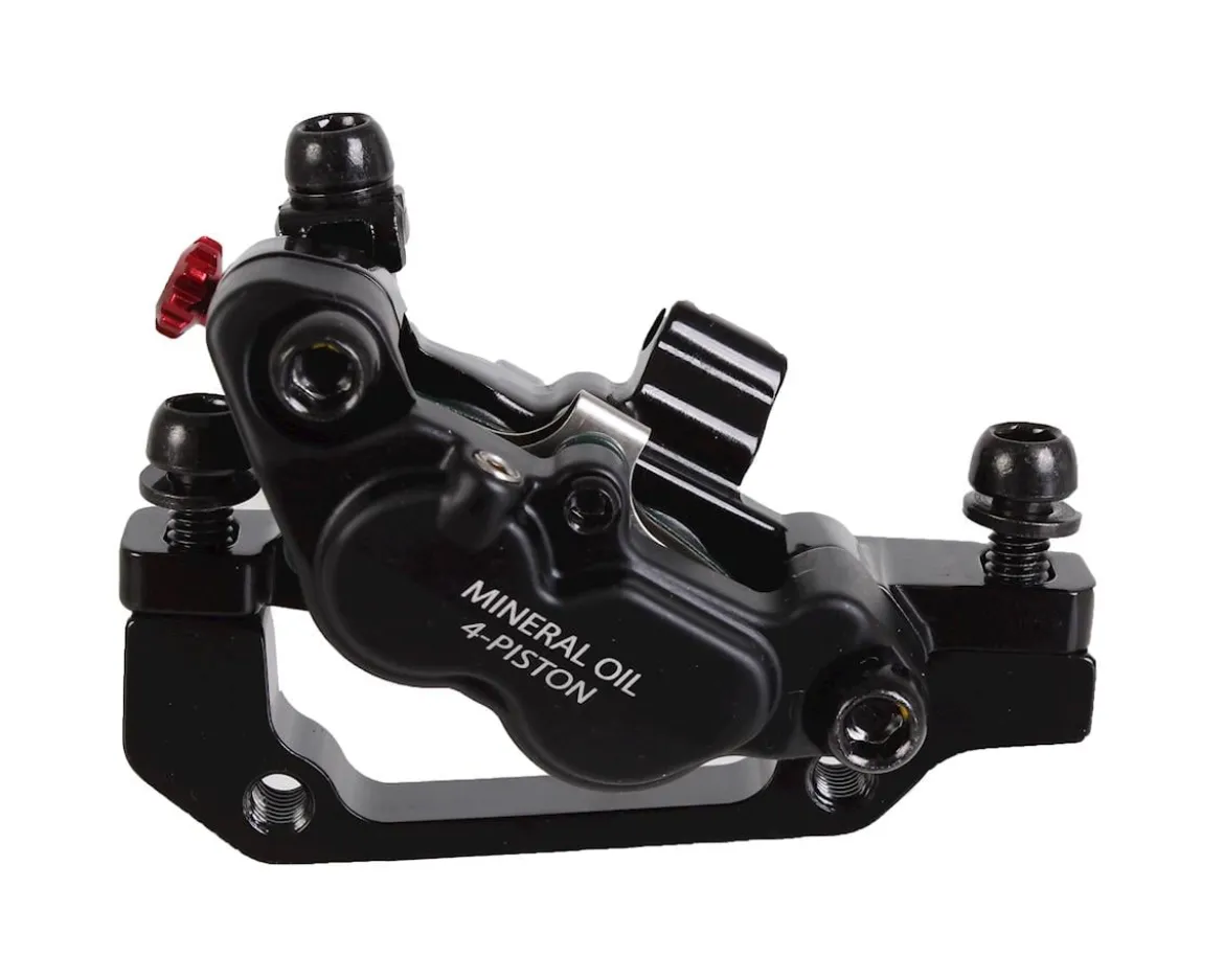 Yokozuna Ultimo Disc Brake Caliper (Black) (Mechanical) (160mm Rotor) (Front) (Post Mount)