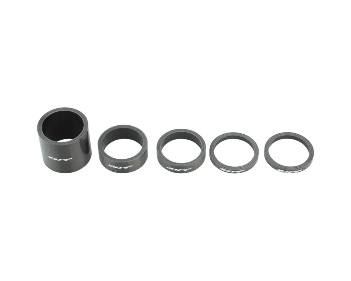 Zipp 1-1/8" UD Carbon Headset Spacer Set (4, 8, 12, and 30mm)